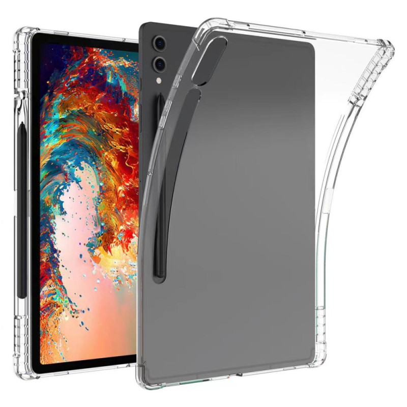 Samsung Galaxy Tab S10 Plus Clear Förstärkt Fodral med Stylushållare
