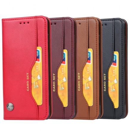 Flip Cover Samsung Galaxy S10 Leatherette Card Case
