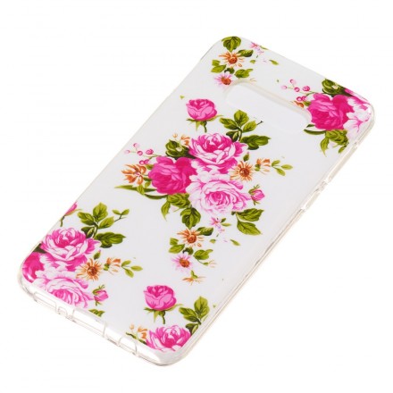 Samsung Galaxy S10 Lite fodral Liberty Flowers Fluorescent