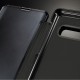 Visa skydd Samsung Galaxy S10 Plus Mirror och Simiii Läder
