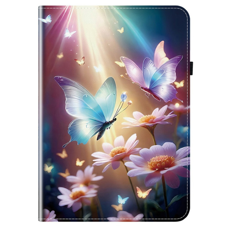 Samsung Galaxy Tab S10 FE Plus Luminous Butterflies Fodral