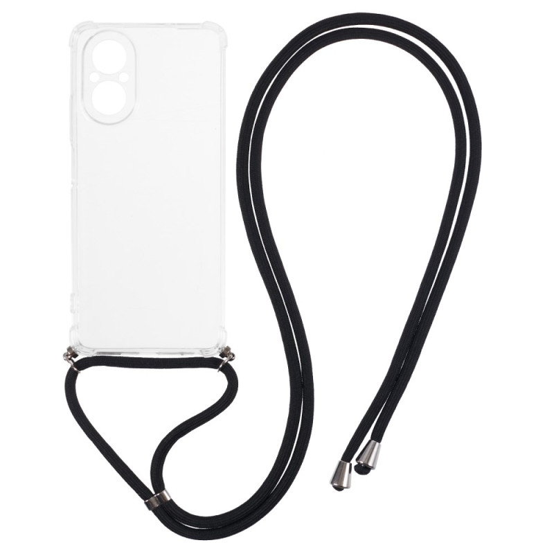 Realme C67 Genomskinlig
 fodral med sladd