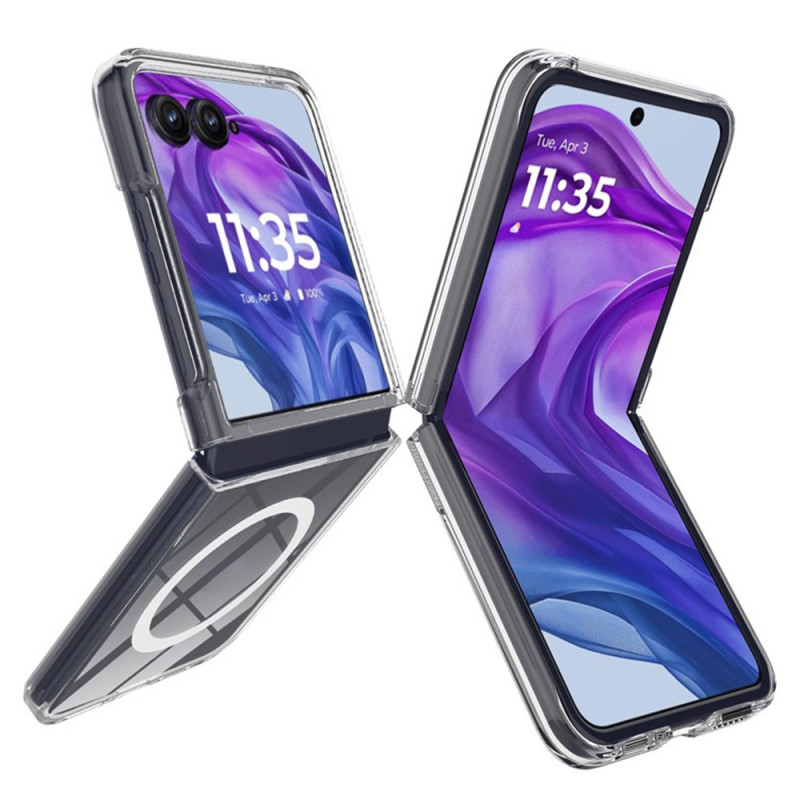 Skydd Motorola Razr 60 Ultra Kompatibel MagSafe Genomskinlig