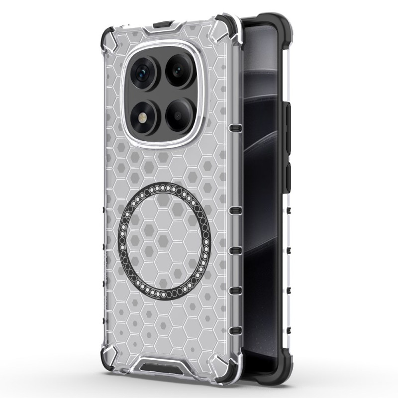 Xiaomi Redmi Note 14 Pro 4G Kompatibelt fodral MagSafe Honeycomb