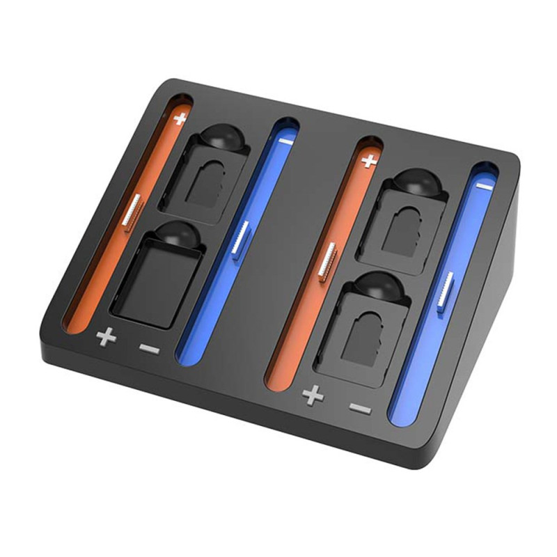 Nintendo Switch 2 Joy-Con 4 Kortladdare med LED-indikator