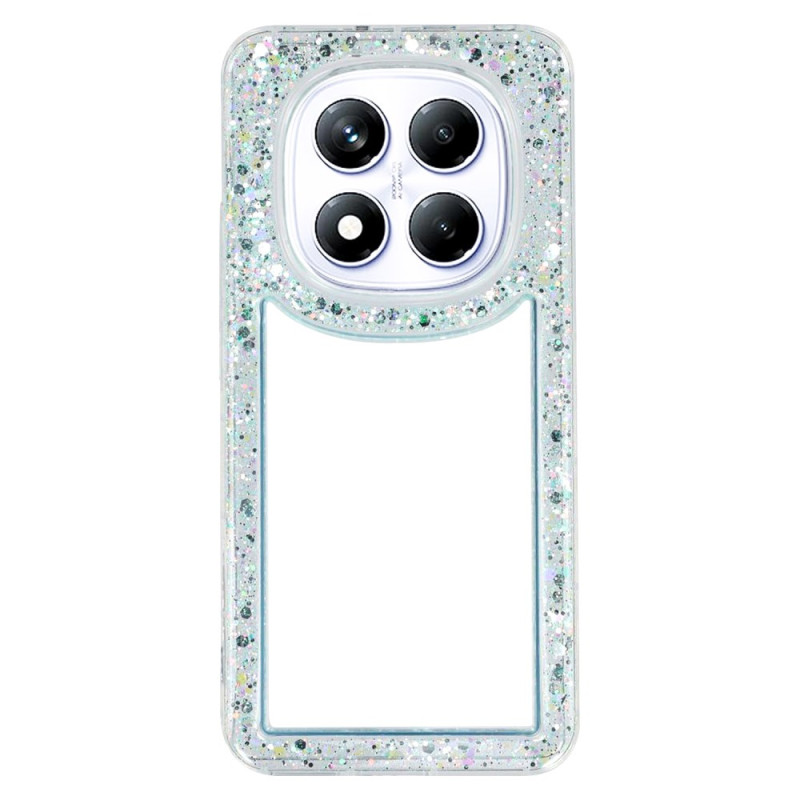 Xiaomi Redmi Note 14 Pro 4G Genomskinlig
 fodral Glitter Edge