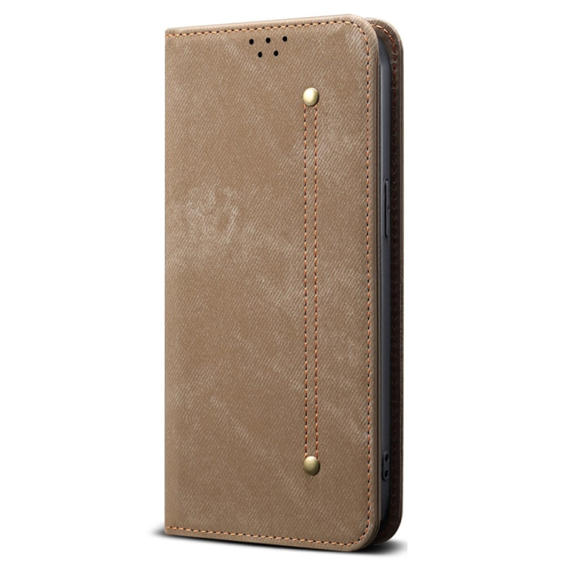 Flip Cover Moto G56 5G Jeans tyg