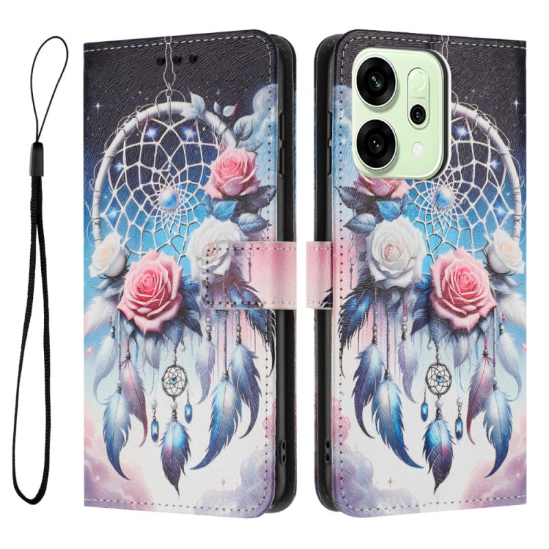 Fodral Oppo Reno 14 5G / 14F 5G Dreamcatcher Blommig