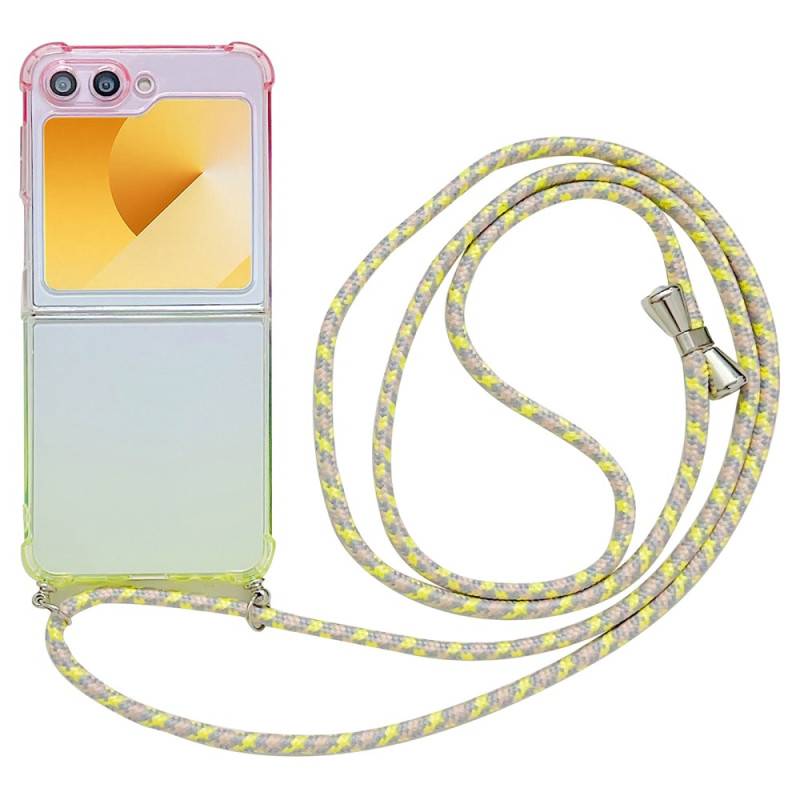 Samsung Galaxy Z Flip 7 FE / Z Flip 6 Gradient Fodral med dragsko