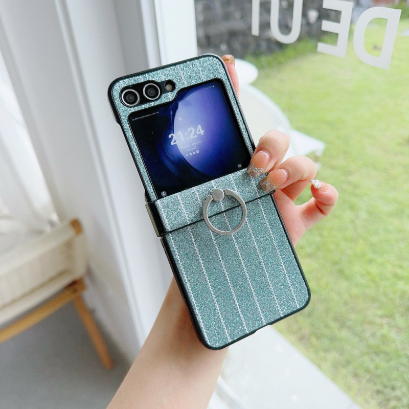 Fodral Samsung Galaxy Z Flip 7 FE / Z Flip 6 Anneau Design Stripes