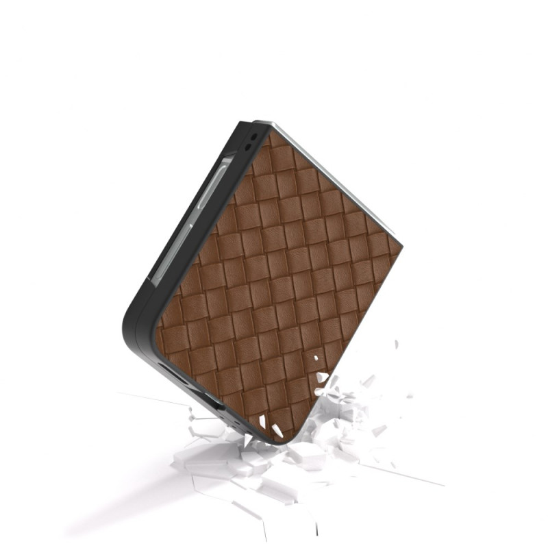 Fodral Samsung Galaxy Z Flip 7 FE / Z Flip 6 Texture Woven