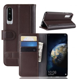 Housse Huawei P30 Cuir Fendu