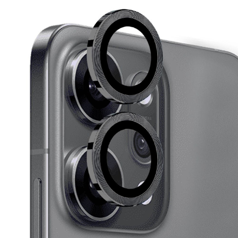 Linsskydd för Oppo Reno 14 Pro 5G Metallringar och ringar av härdat glas