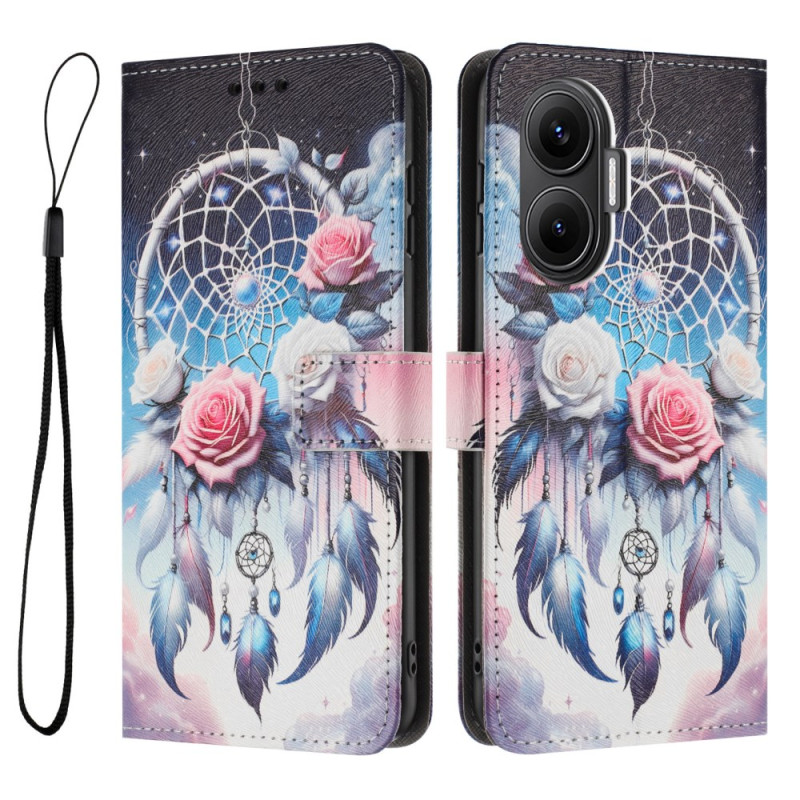 Poco F7 blommigt Dreamcatcher-skydd