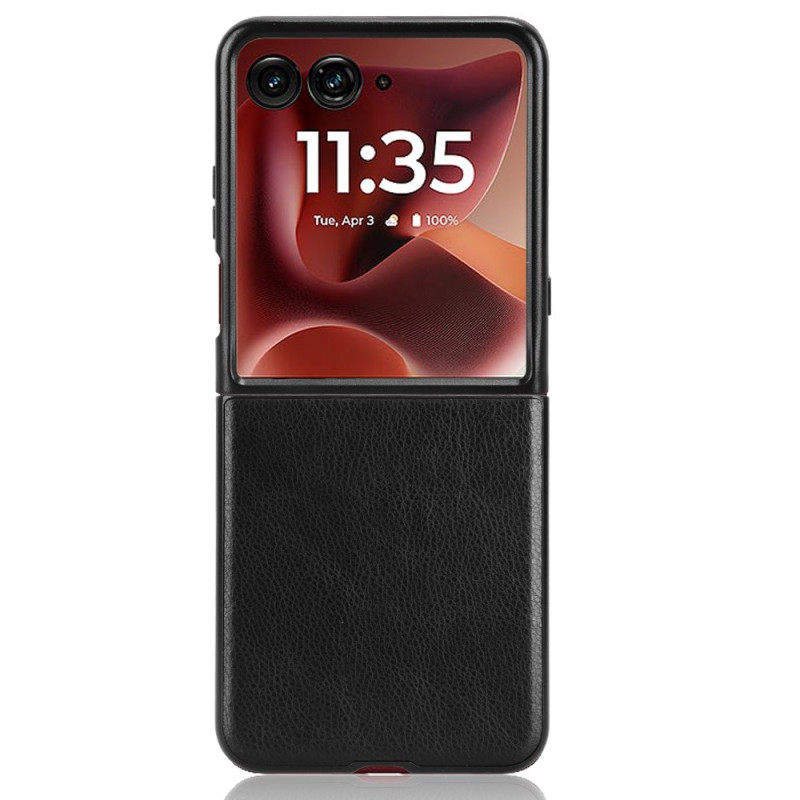 Fodral till Motorola Razr 60 Ultra Läder Effekt Litchi
