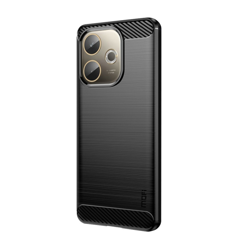 Oppo A5 Pro 5G /4G Fodral i borstad kolfiber