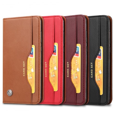 Flip Cover Huawei P30 Leatherette Card Case