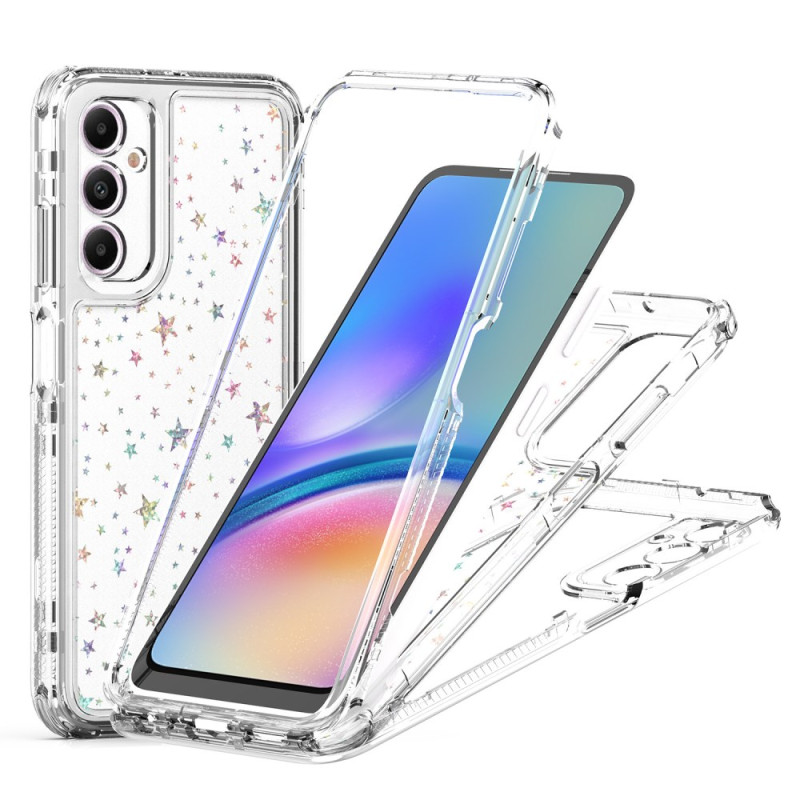 Samsung Galaxy A05s Fodral Tre-i-ett-struktur och holografisk film