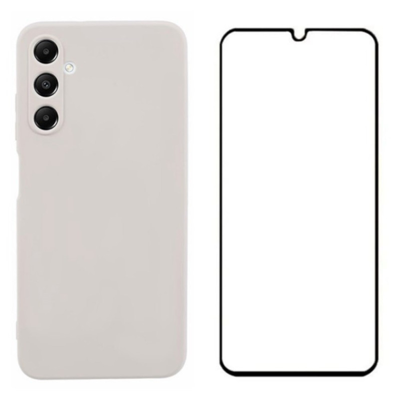 Samsung Galaxy A05s Flexibelt fodral med skärmskydd
