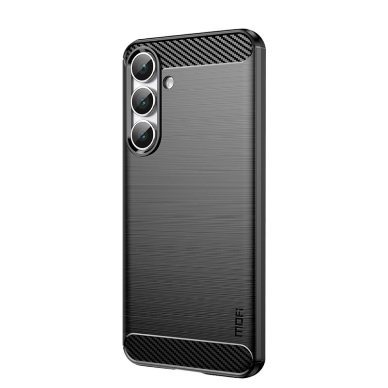 Samsung Galaxy S25 FE Fodral i borstad kolfiber