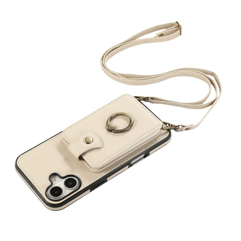 iPhone 17 Multi-Card Skal
med axelrem