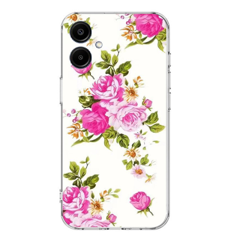 Galaxy A07 Vintage Flower Fodral