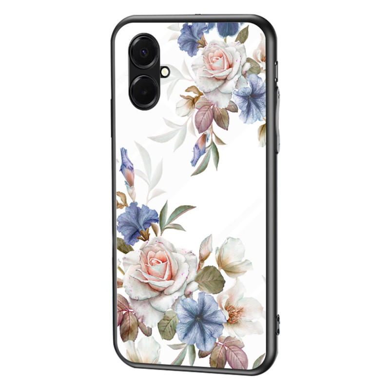 Samsung Galaxy A07 Härskat glas Flower Skal
