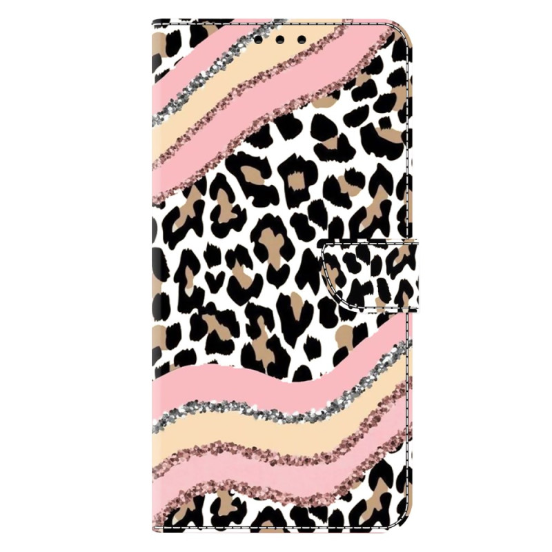 Samsung Galaxy A17 5G Leopard Stripe Fodral