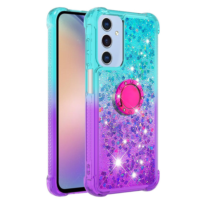 Fodral Samsung Galaxy A17 5G Gradient Glitter Ring-Support