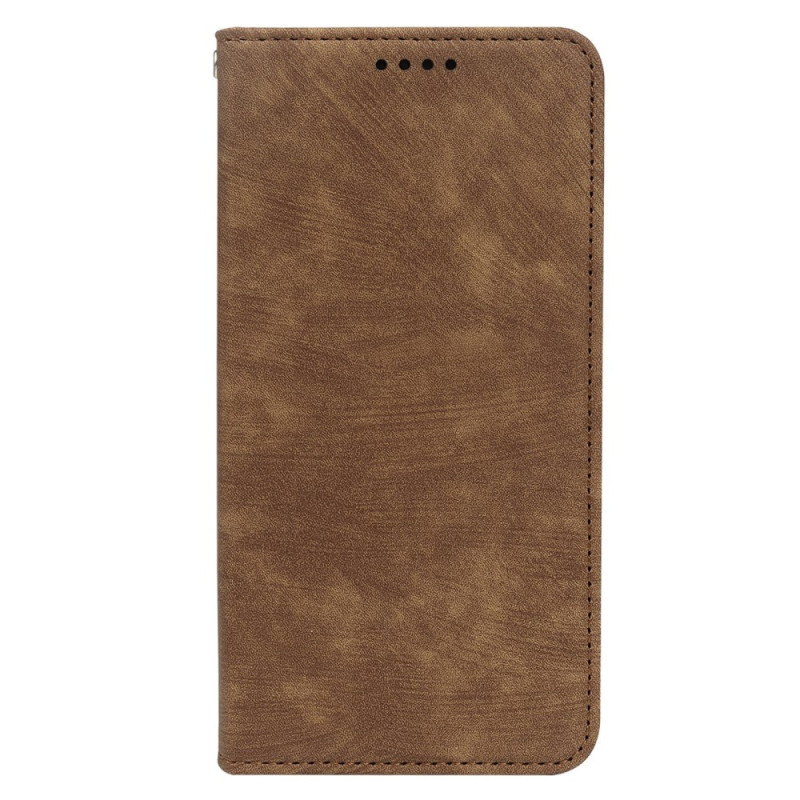 Flip Cover Xiaomi Redmi 15C 4G Vintage Suede Effekt
