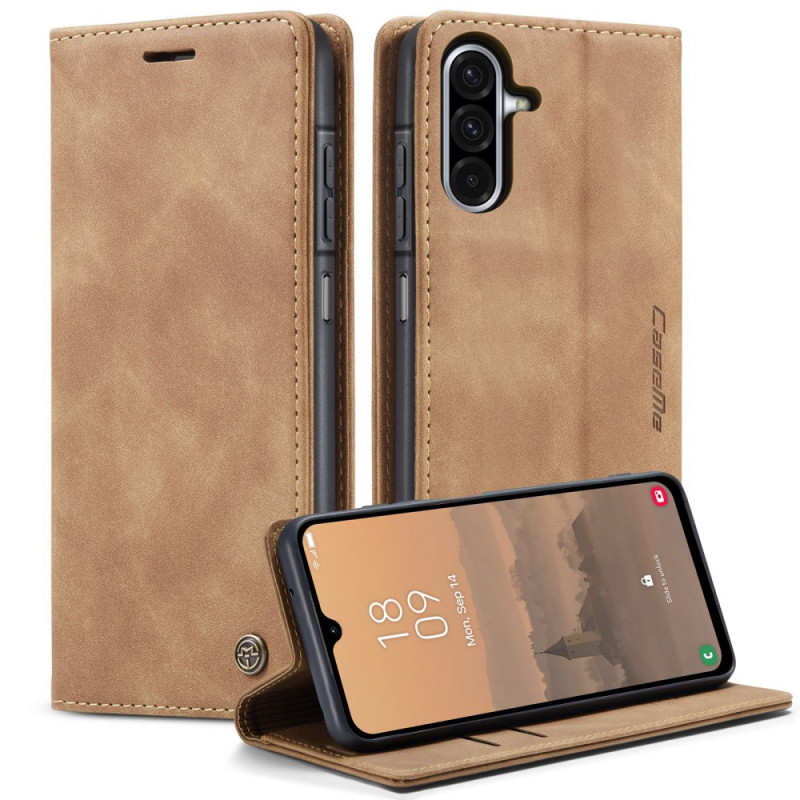 Flip Cover Samsung Galaxy A17 4G / 5G Suede Effekt CASEME