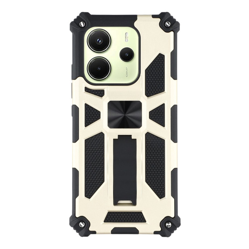 Xiaomi Redmi Note 14 5G robust fodral med integrerat stativ