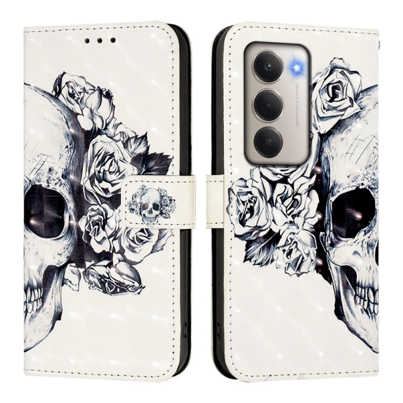 Xiaomi Redmi 15 5G Skull Flower Fodral