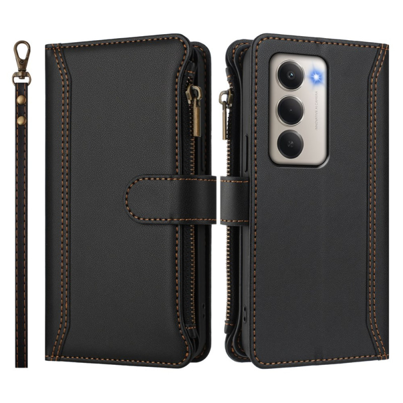Housse Xiaomi Redmi 15 5G 9 Porte-Cartes à Lanière