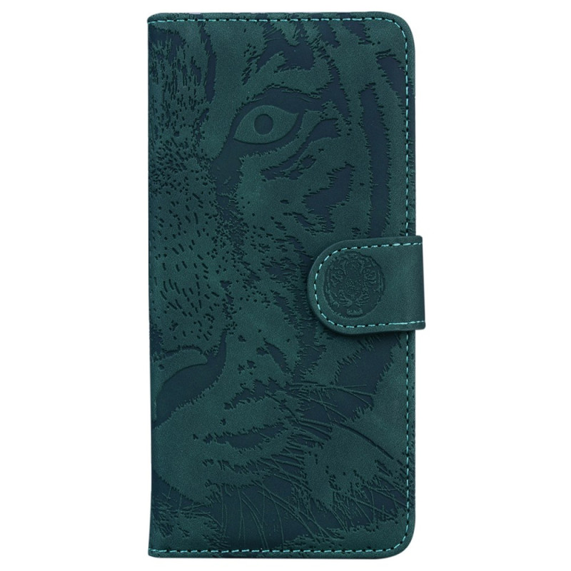 Moto G86 5G Fodral med tigertryck