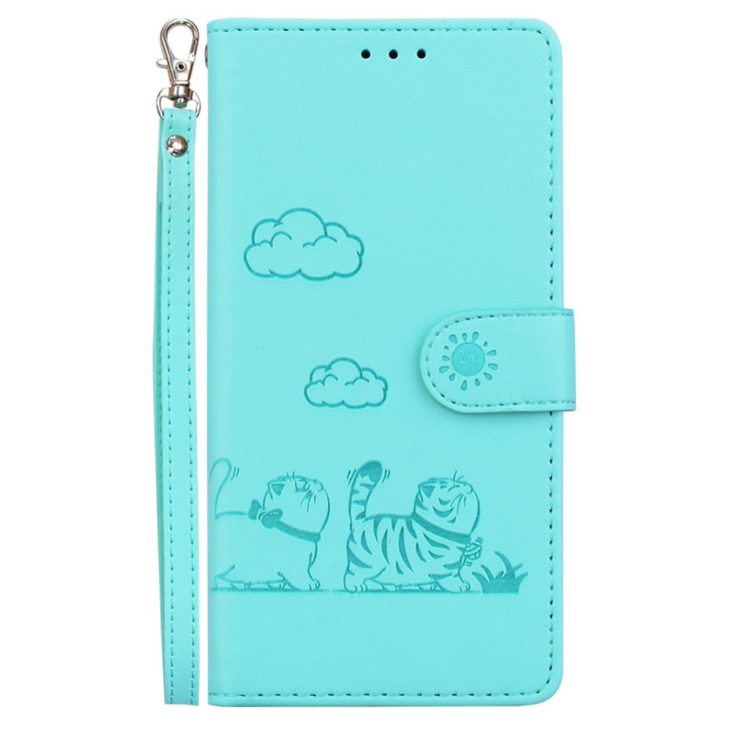 Moto G86 5G Fodral RFID-blockering Katter