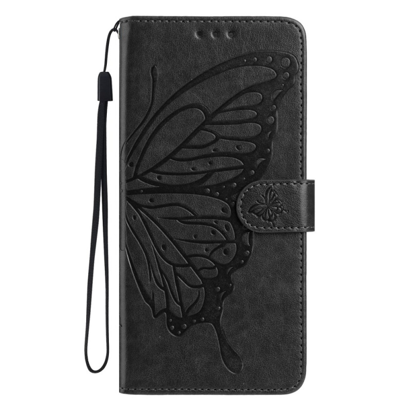 Moto G86 5G Grafiskt fjärilsfodral