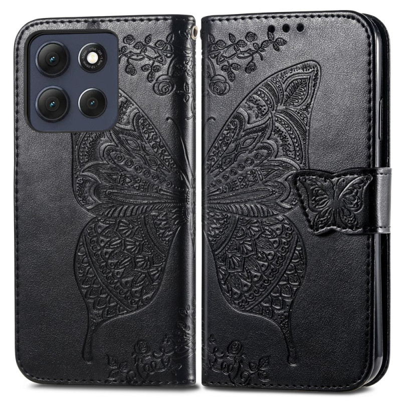 Moto G86 5G Barock Butterfly Fodral