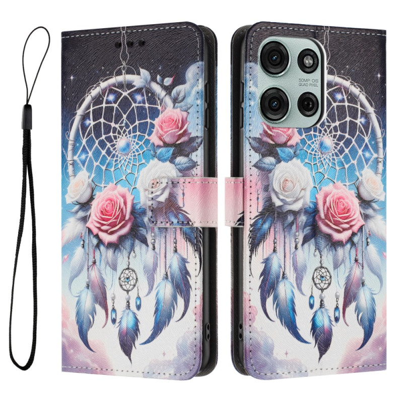 Moto G86 5G / G86 Power 5G Fodral Blommig drömfångare