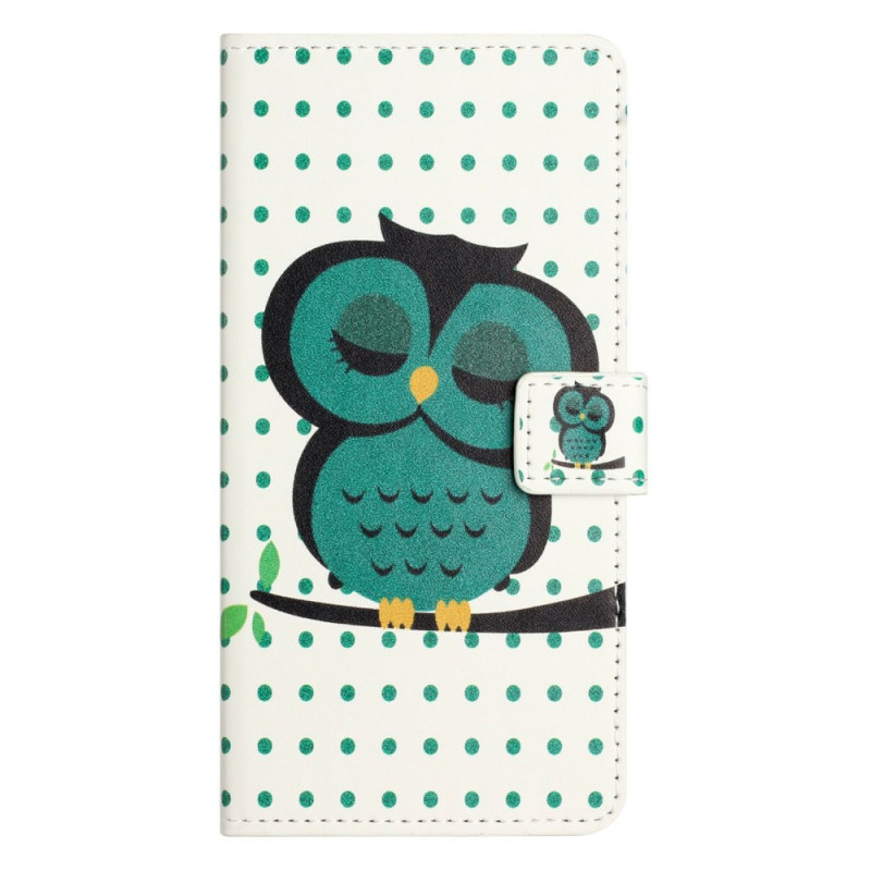 Moto G86 5G / G86 Power 5G Fodral Sovande uggla