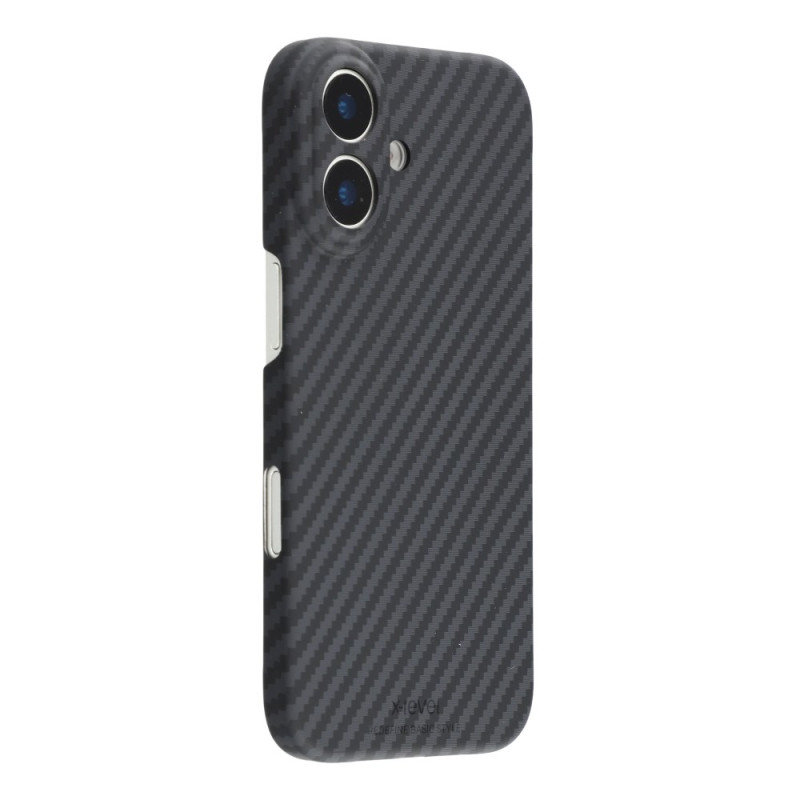 iPhone 17 Magnetfodral Ultra Fine Texture Kolfiber