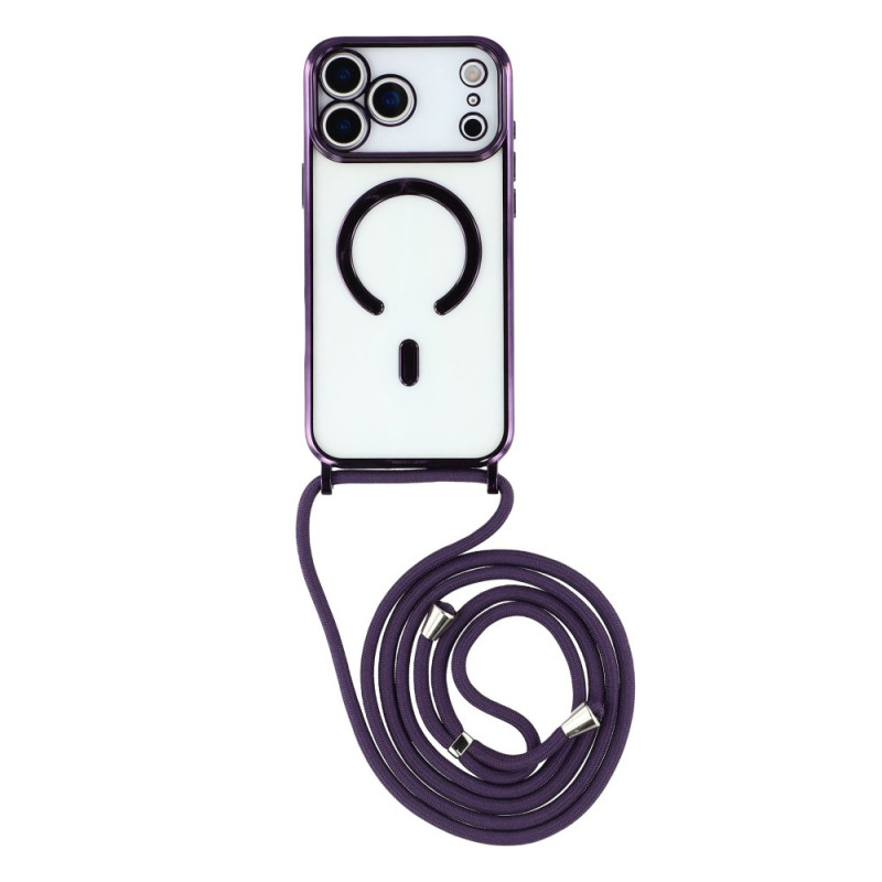 Genomskinlig
 MagSafe-kompatibel iPhone 17 Pro Rem
-fodral
