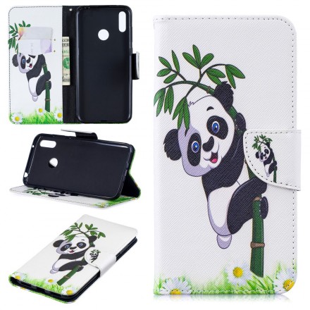 Skal Huawei Y7 2019 Panda på bambu