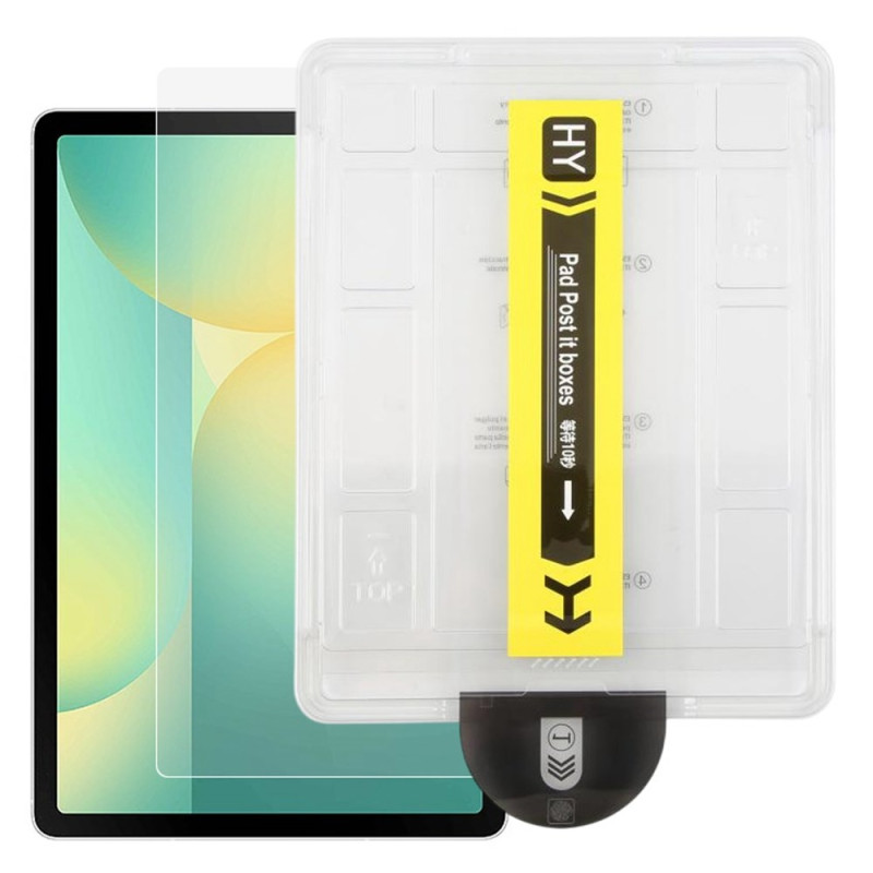 Skärmskydd i härdat glas för Samsung Galaxy Tab S10 Lite / S10 FE / S9 / S9 FE / S8 / S7 HD med Anti-Dust Tool