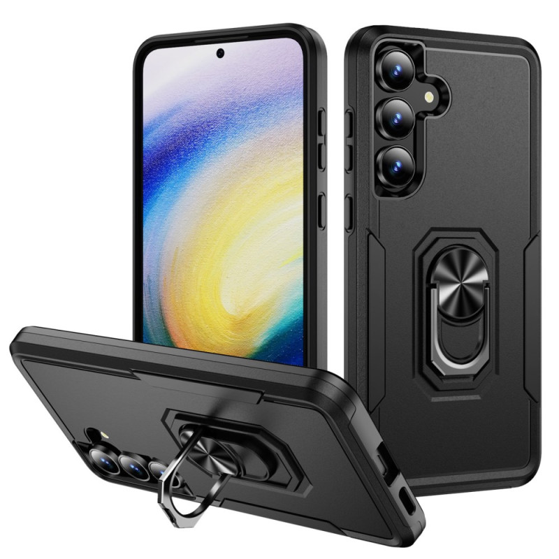Samsung Galaxy S25 FE Fodral Metall Effekt Stödring