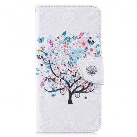 Väska Huawei Y7 2019 Blommigt träd