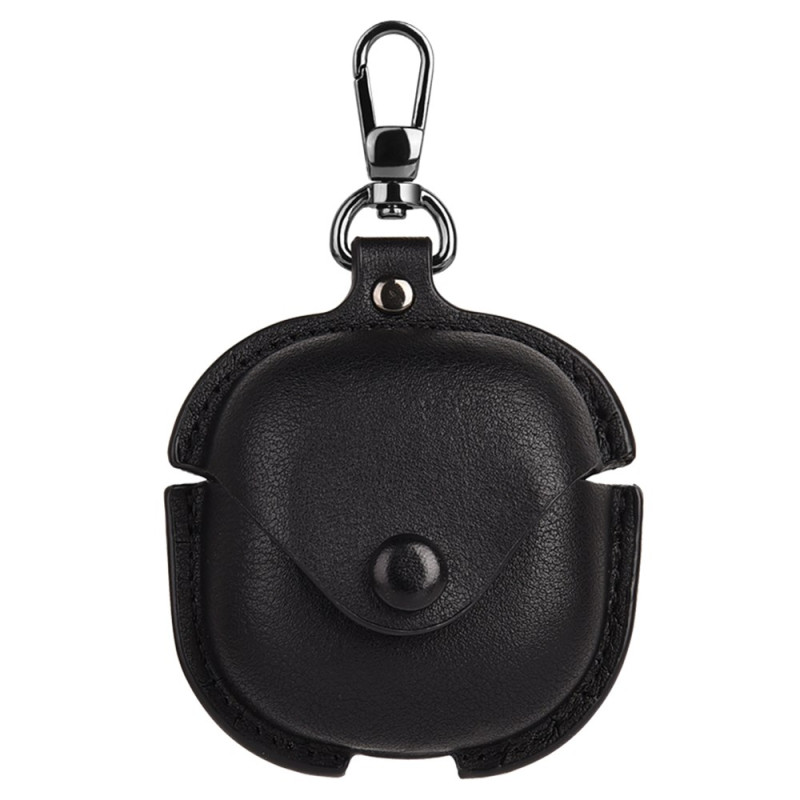 Samsung Galaxy Buds Pro / Buds Live / Buds2 Pro Fodral i läderlook med karbinhake