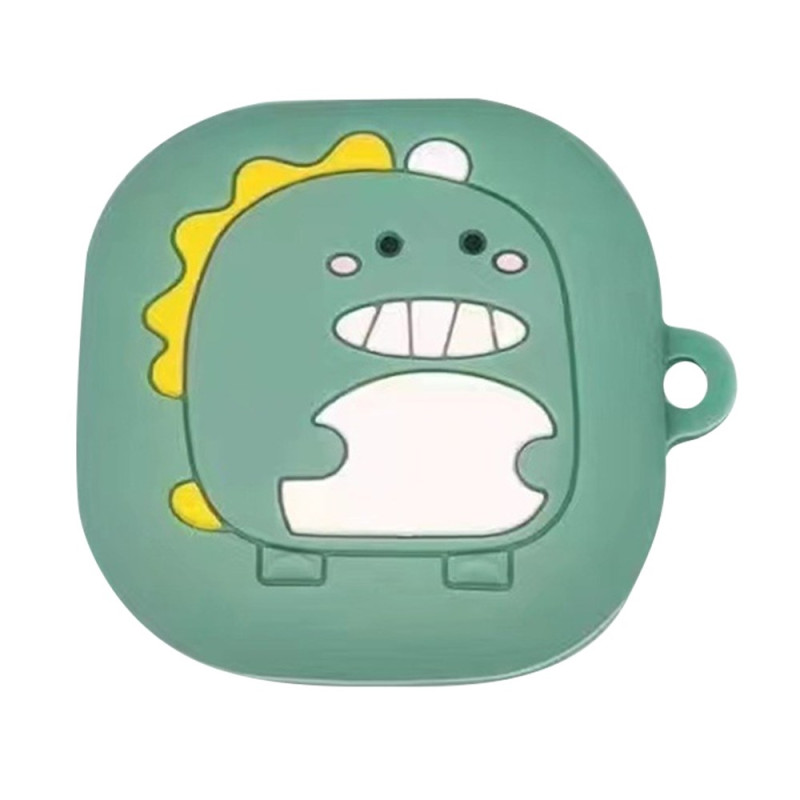 Samsung Galaxy Buds FE Fodral Grön Dinosaurie