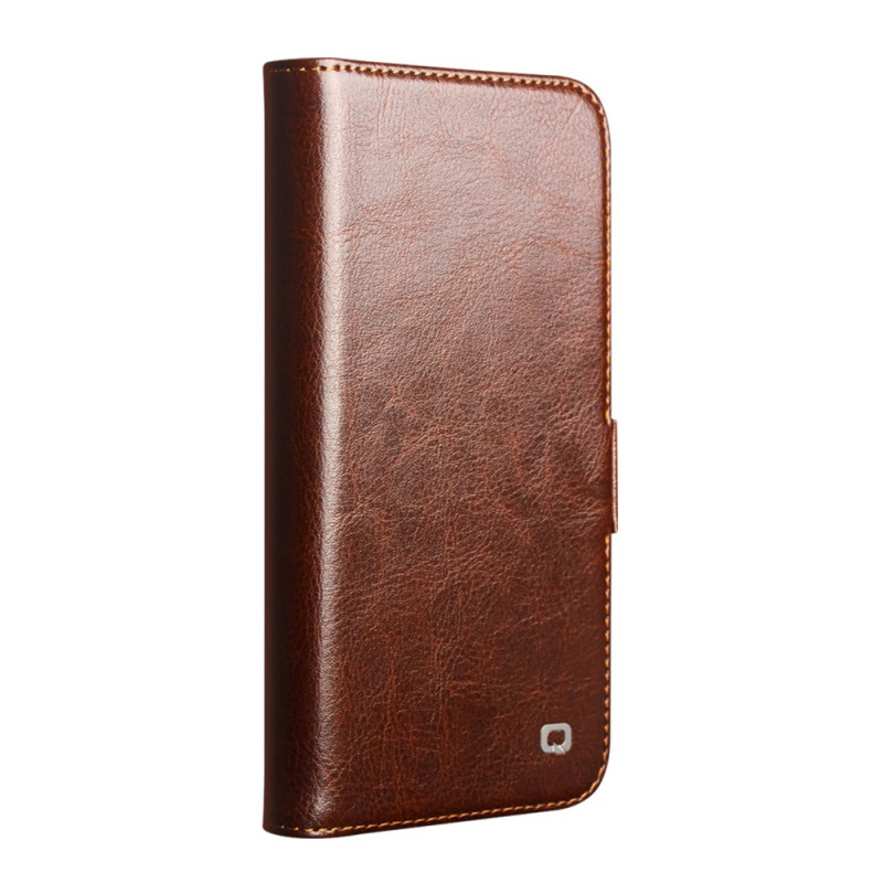 Flip Cover iPhone 16E Läder QIALINO