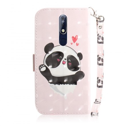 Nokia 7.1 Panda Love Rem Case